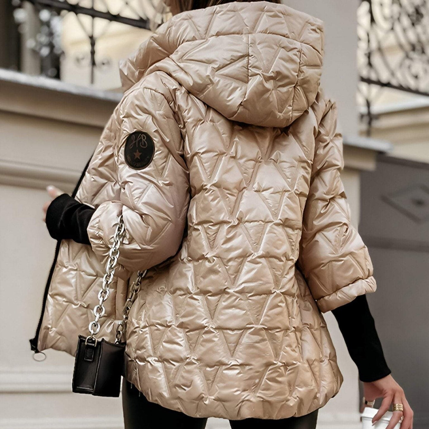 JULIA™ | CHAQUETA DE PLUMAS ACOLCHADA