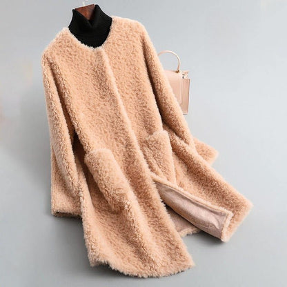 Olivia | Abrigo de piel estilo oveja