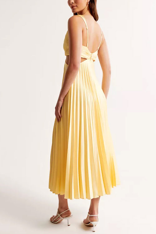 Elsa| Elegante vestido de pliegues