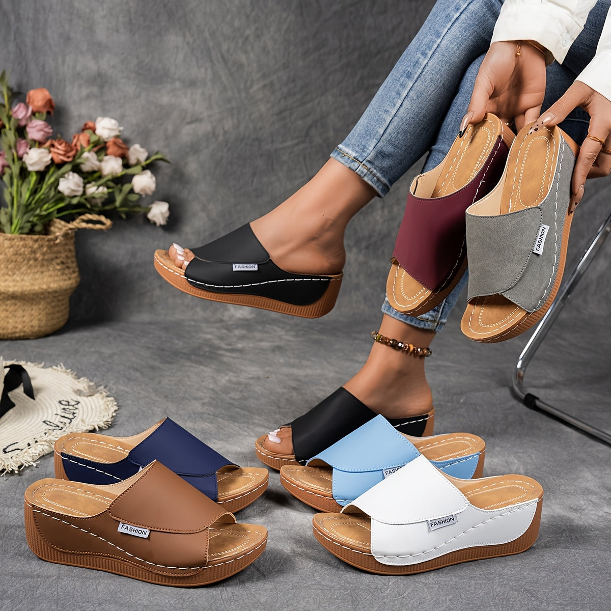 Élise | Sandalias Ortopédicas de verano