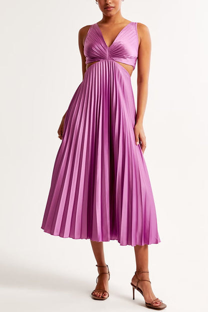 Elsa| Elegante vestido de pliegues