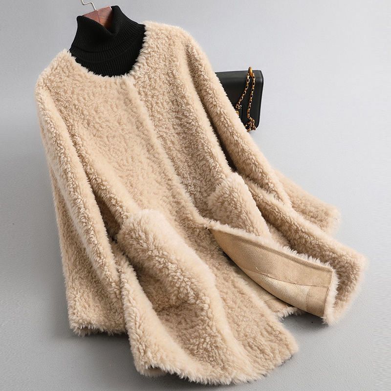 Olivia | Abrigo de piel estilo oveja