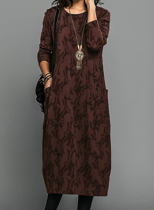 Carmen | Vestido cálido de invierno con corte elegante