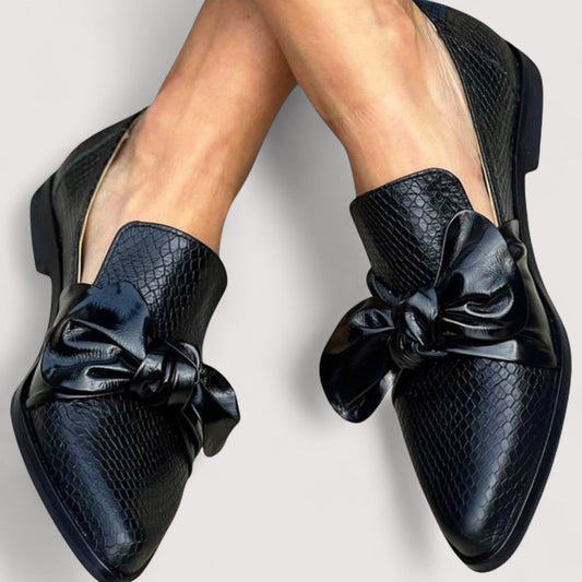 Elena | Elegantes tacones altos de piel sintética