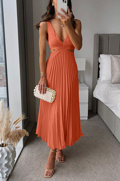 Elsa| Elegante vestido de pliegues