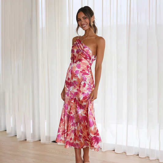 Jenny | Elegante vestido floral de verano