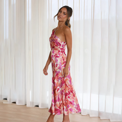 Jenny | Elegante vestido floral de verano