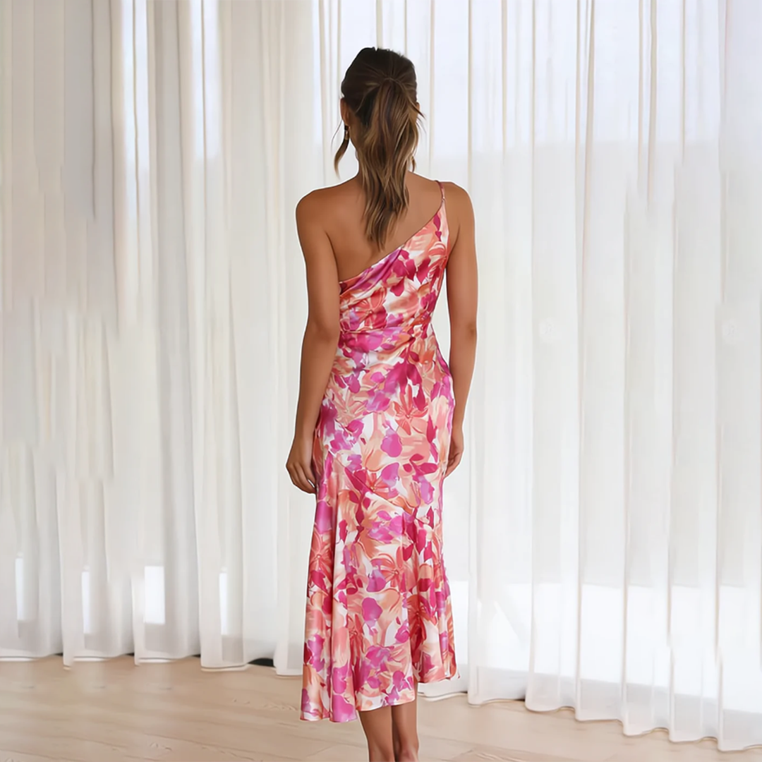 Jenny | Elegante vestido floral de verano