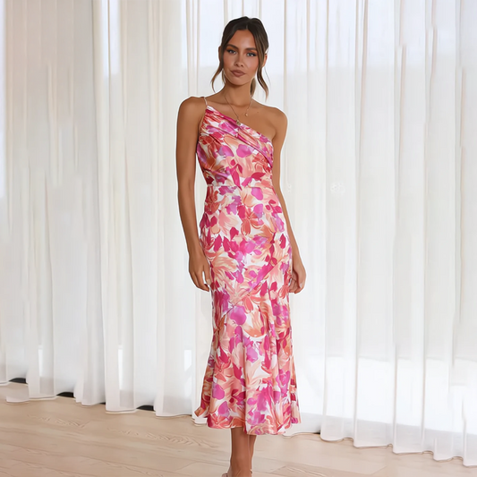 Jenny | Elegante vestido floral de verano
