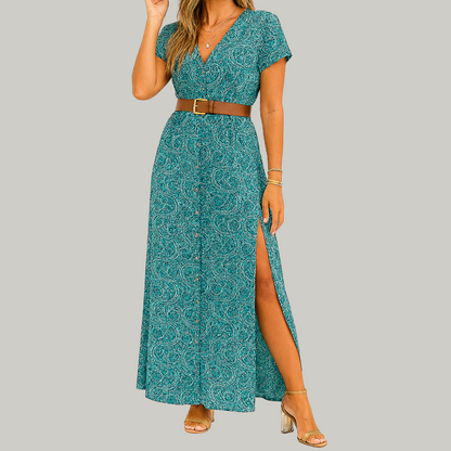 Romina™ |  Vestido floral largo