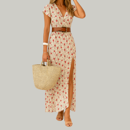 Romina™ |  Vestido floral largo