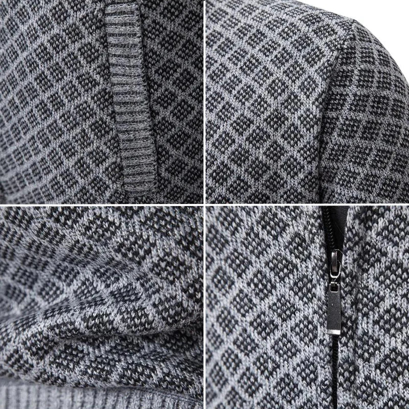 MARCELO™ | Jersey con cremallera elegante