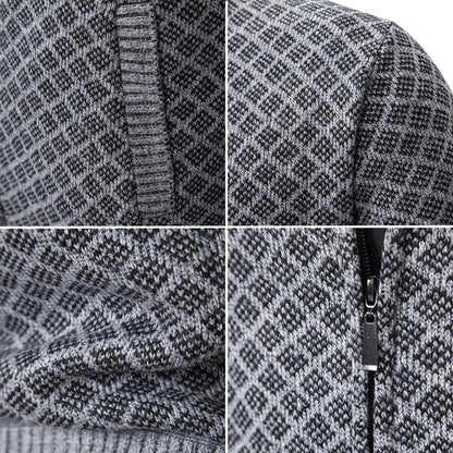 MARCELO™ | Jersey con cremallera elegante