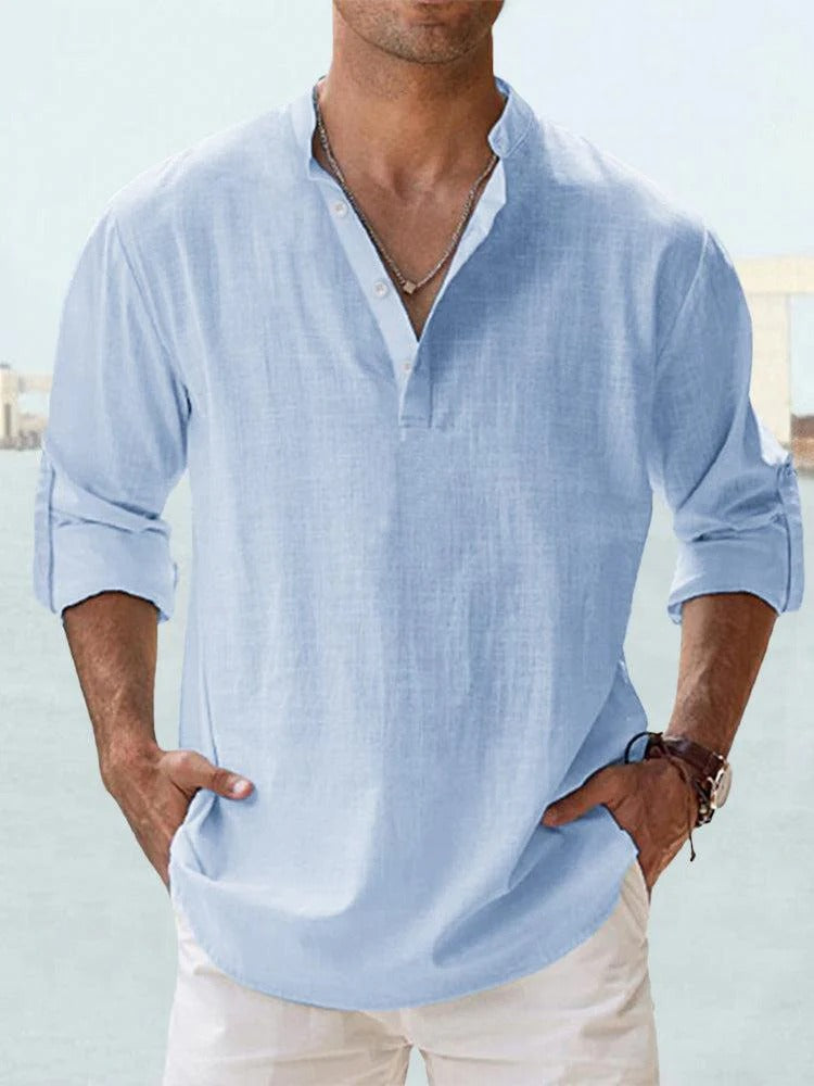 Goshe™ | Camisa de lino transpirable
