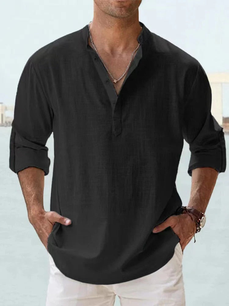 Goshe™ | Camisa de lino transpirable