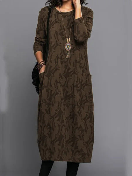 Carmen | Vestido cálido de invierno con corte elegante