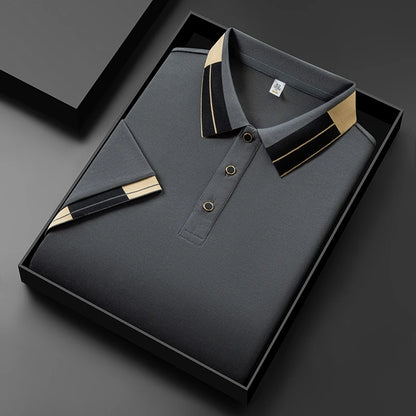 Caza™ | Polo con acabados de contraste