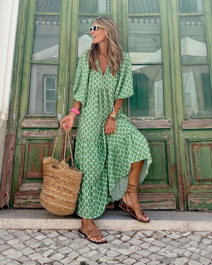 Grau | Vestido largo bohemio