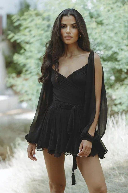 Layla | Minivestido con mangas