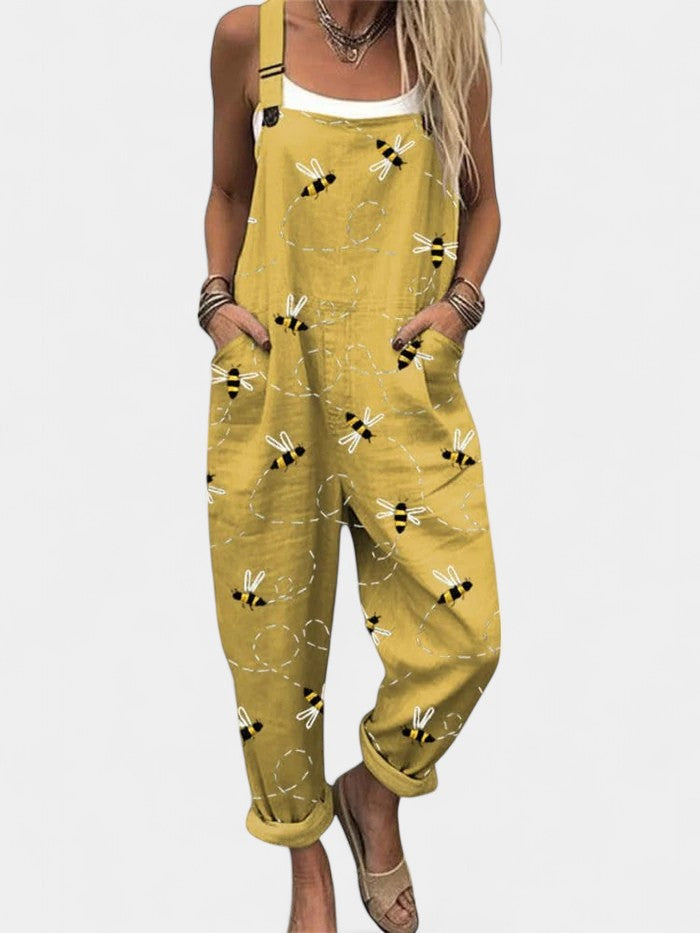 Lenora™ | Mono vintage con estampado artístico