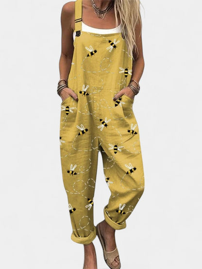 Lenora™ | Mono vintage con estampado artístico
