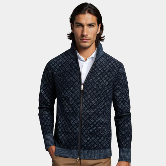 MARCELO™ | Jersey con cremallera elegante