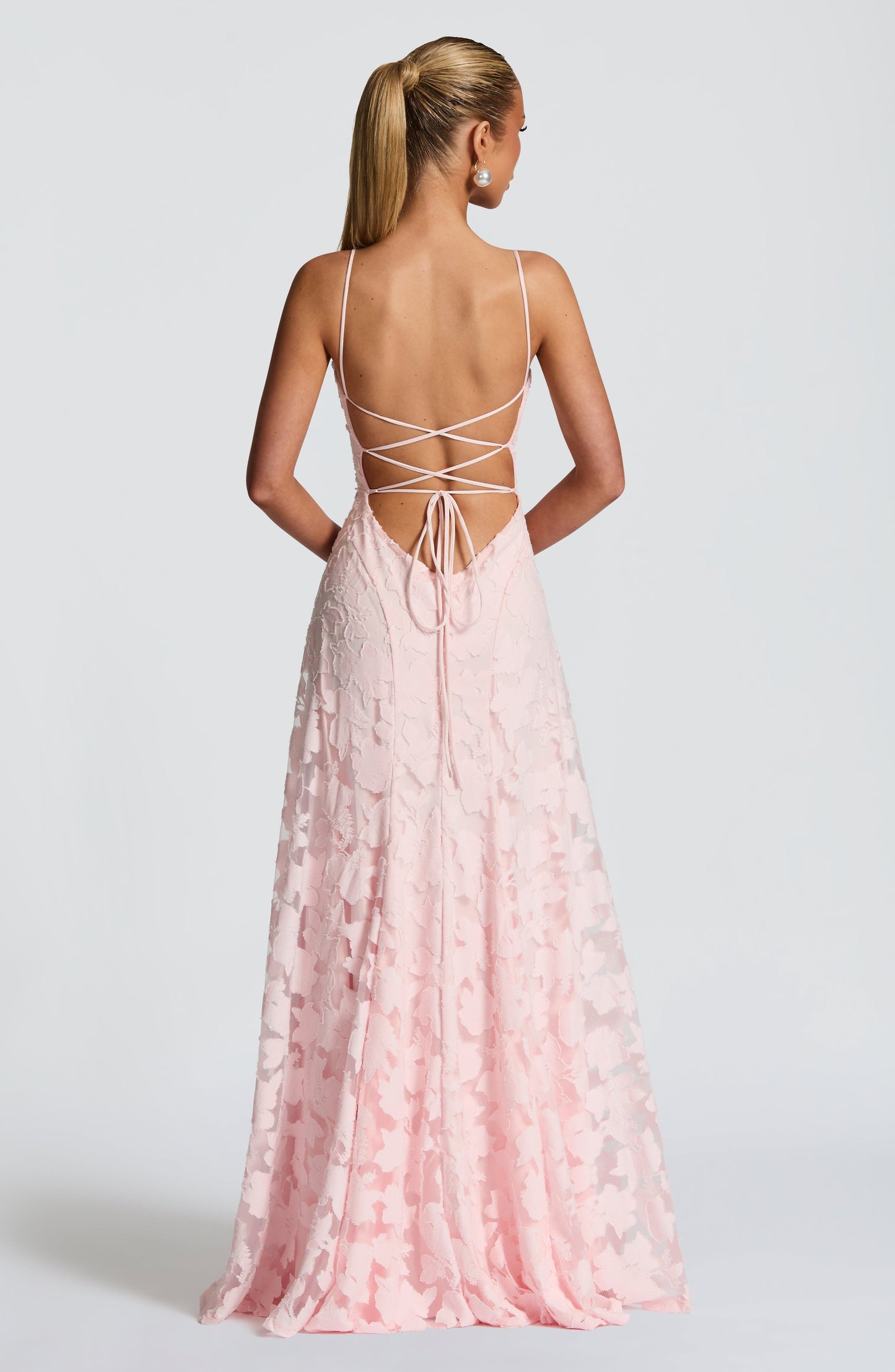 Sofia™ | Vestido largo con corsé de encaje