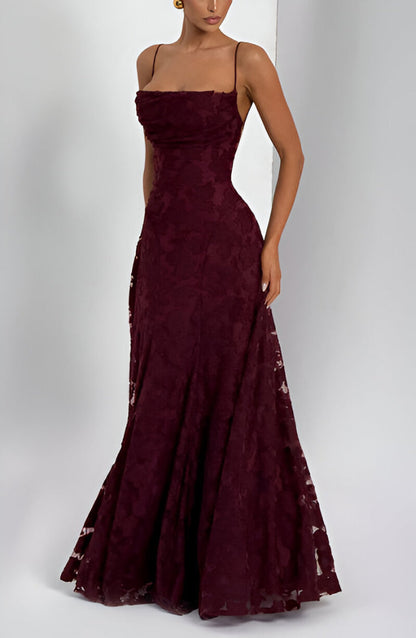 Sofia™ | Vestido largo con corsé de encaje
