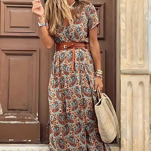 Romina™ |  Vestido floral largo